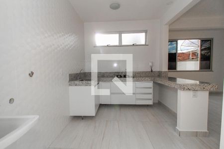 Cozinha e Área de Serviço de apartamento para alugar com 1 quarto, 30m² em Ipiranga, Belo Horizonte