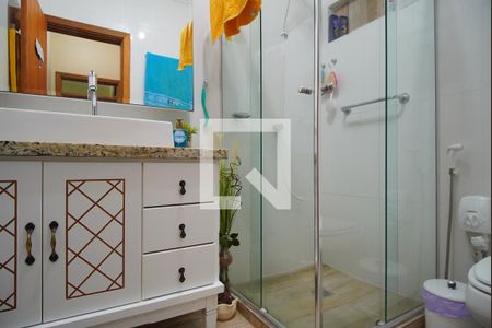 Banheiro do Quarto 1 de apartamento à venda com 3 quartos, 129m² em Floresta, Porto Alegre