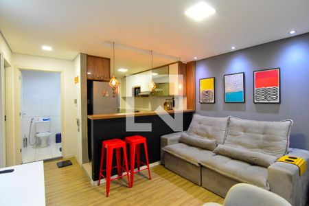 Sala de apartamento para alugar com 2 quartos, 45m² em Vila Oeste, Belo Horizonte