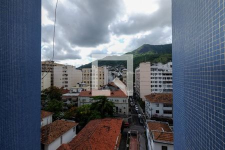 Vista da Sala de apartamento para alugar com 3 quartos, 100m² em Tijuca, Rio de Janeiro