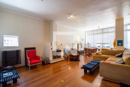 Sala de apartamento para alugar com 3 quartos, 158m² em Cerqueira César, São Paulo