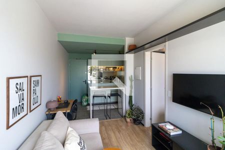 Sala de apartamento à venda com 1 quarto, 32m² em Sé, São Paulo