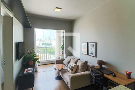 Sala de apartamento à venda com 1 quarto, 32m² em Sé, São Paulo