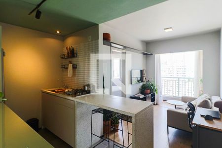 Sala de apartamento à venda com 1 quarto, 32m² em Sé, São Paulo