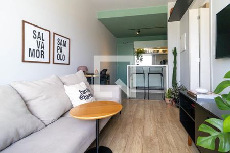 Sala de apartamento à venda com 1 quarto, 32m² em Sé, São Paulo