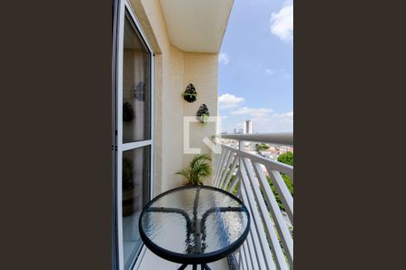Varanda da Sala de apartamento à venda com 2 quartos, 60m² em Vila Milton, Guarulhos