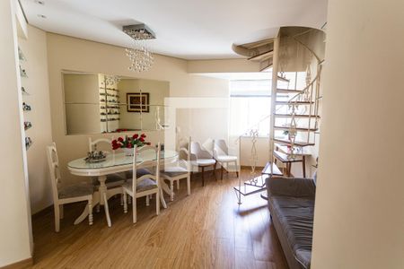 Sala  de apartamento à venda com 3 quartos, 160m² em Santo Antônio, Belo Horizonte