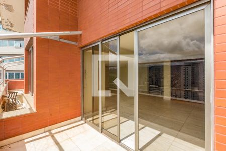 Varanda da Sala de apartamento à venda com 4 quartos, 425m² em Cidade Jardim, Belo Horizonte