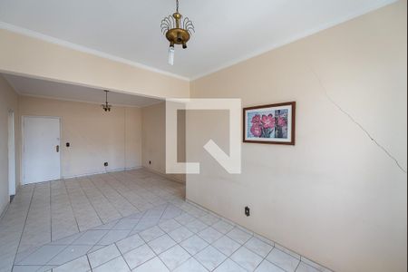 Sala de apartamento para alugar com 3 quartos, 110m² em Gonzaga, Santos