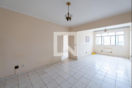 Sala de apartamento para alugar com 3 quartos, 110m² em Gonzaga, Santos