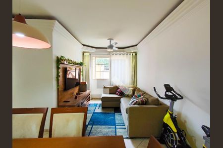 Sala de apartamento para alugar com 2 quartos, 65m² em Jardim Santo André, Santo André