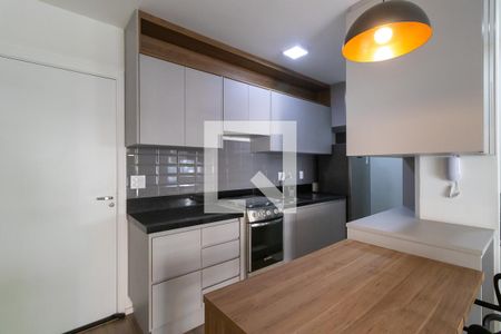 Cozinha de kitnet/studio para alugar com 1 quarto, 40m² em Vila Itapura, Campinas