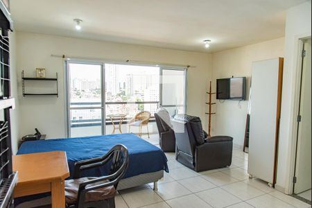 Sala/quarto/cozinha de apartamento à venda com 1 quarto, 39m² em Cambuci, São Paulo