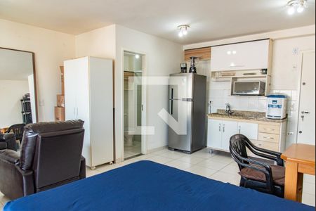 Sala/quarto/cozinha de apartamento à venda com 1 quarto, 39m² em Cambuci, São Paulo