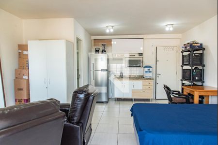 Sala/quarto/cozinha de apartamento à venda com 1 quarto, 39m² em Cambuci, São Paulo