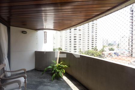 Varanda da Sala de apartamento à venda com 3 quartos, 200m² em Moema, São Paulo