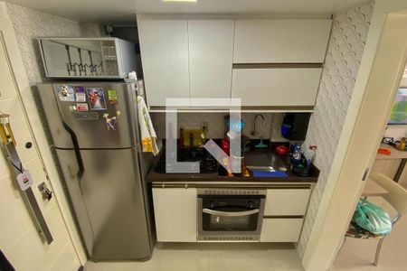 Cozinha de apartamento à venda com 1 quarto, 30m² em Copacabana, Rio de Janeiro