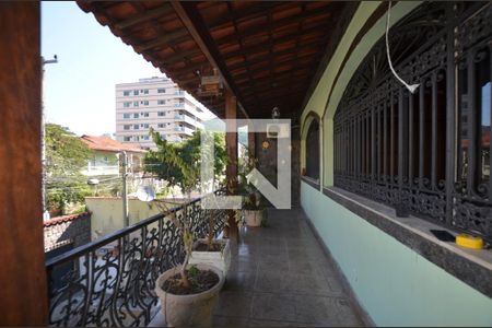 Varanda da Sala de casa para alugar com 4 quartos, 250m² em Vila Valqueire, Rio de Janeiro