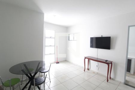 Sala de apartamento para alugar com 1 quarto, 50m² em Fundinho, Uberlândia