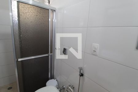 Banheiro da Suíte de apartamento para alugar com 1 quarto, 50m² em Fundinho, Uberlândia