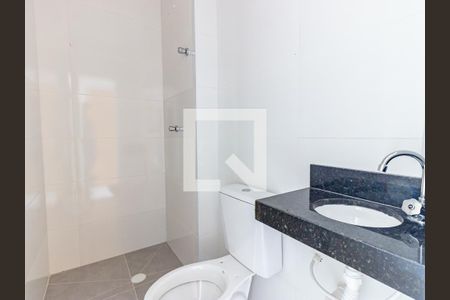 Banheiro de apartamento à venda com 1 quarto, 24m² em Vila Prudente, São Paulo