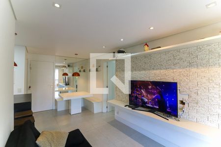 Sala de apartamento para alugar com 1 quarto, 56m² em Jardim Leonor, São Paulo