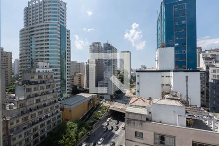 Vista da Sala de apartamento à venda com 2 quartos, 70m² em Bela Vista, São Paulo