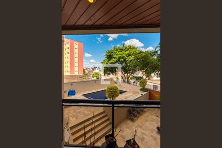 Vista da Sacada da  Sala de apartamento à venda com 2 quartos, 74m² em Jardim Paranapanema, Campinas