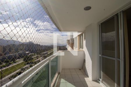 Varanda de apartamento para alugar com 3 quartos, 99m² em Recreio dos Bandeirantes, Rio de Janeiro