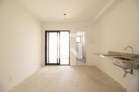 Quarto - Sala - Cozinha de apartamento à venda com 1 quarto, 31m² em Vila Mariana, São Paulo