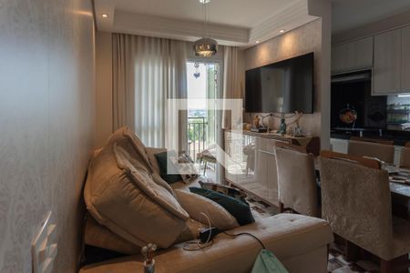 Sala de apartamento para alugar com 2 quartos, 48m² em Jardim Paranapanema, Campinas