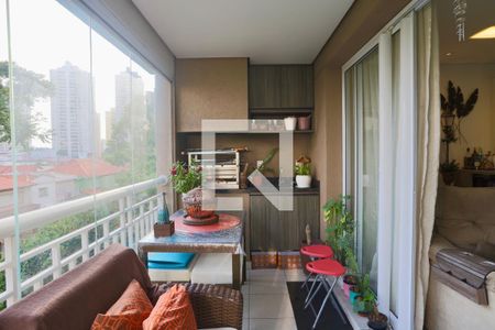 Varanda gourmet de apartamento à venda com 3 quartos, 97m² em Belenzinho, São Paulo