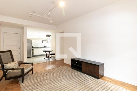 Sala de apartamento para alugar com 2 quartos, 70m² em Vila Nova Conceição, São Paulo