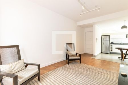 Sala de apartamento para alugar com 2 quartos, 70m² em Vila Nova Conceição, São Paulo