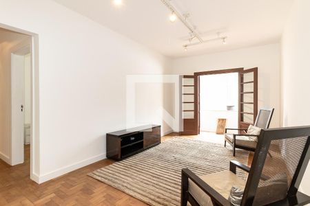 Sala de apartamento para alugar com 2 quartos, 70m² em Vila Nova Conceição, São Paulo