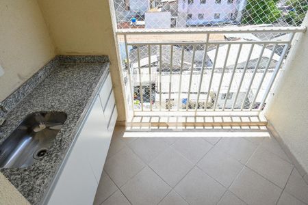 Varanda de apartamento à venda com 2 quartos, 45m² em Vila Água Funda, São Paulo