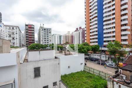 Vista de apartamento para alugar com 2 quartos, 87m² em Gonzaga, Santos