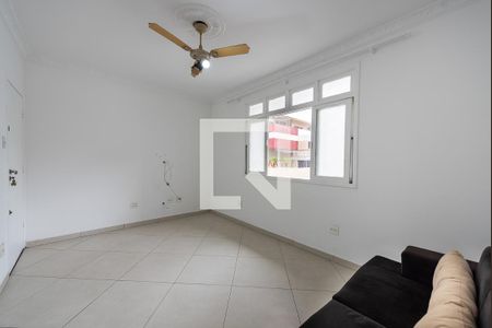 Sala de apartamento para alugar com 2 quartos, 87m² em Gonzaga, Santos