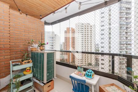 Varanda da Sala de apartamento à venda com 3 quartos, 106m² em Parque Colonial, São Paulo