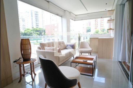 Sala de apartamento para alugar com 1 quarto, 57m² em Paraíso, São Paulo