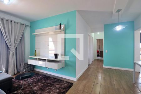 Sala de apartamento à venda com 3 quartos, 95m² em Vila São Pedro, Santo André