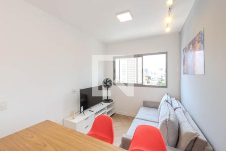 Sala/Cozinha de apartamento para alugar com 1 quarto, 27m² em Bela Vista, São Paulo