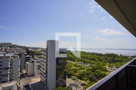 Quarto _Vista  de apartamento à venda com 1 quarto, 46m² em Praia de Belas, Porto Alegre