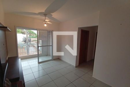 Sala de apartamento para alugar com 2 quartos, 58m² em Jardim Zara, Ribeirão Preto