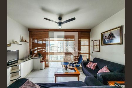 Sala de apartamento para alugar com 3 quartos, 130m² em Centro, Guarujá