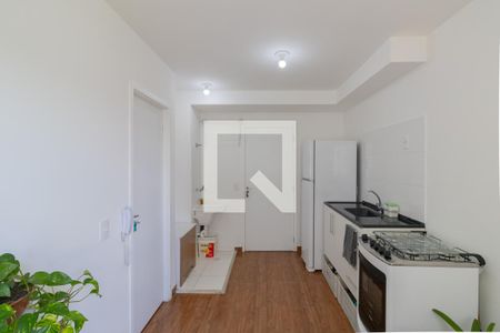Sala/Cozinha de apartamento à venda com 1 quarto, 25m² em Vila Andrade, São Paulo