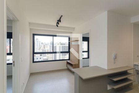 Sala de apartamento para alugar com 2 quartos, 33m² em Campos Elíseos, São Paulo