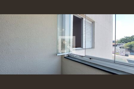 Varanda Sala de apartamento à venda com 2 quartos, 125m² em Vila Vilma, Santo André