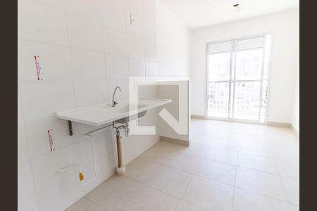 Sala/Cozinha de apartamento para alugar com 1 quarto, 30m² em Belenzinho, São Paulo