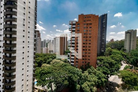 Vista da Varanda de apartamento para alugar com 3 quartos, 130m² em Vila Andrade, São Paulo